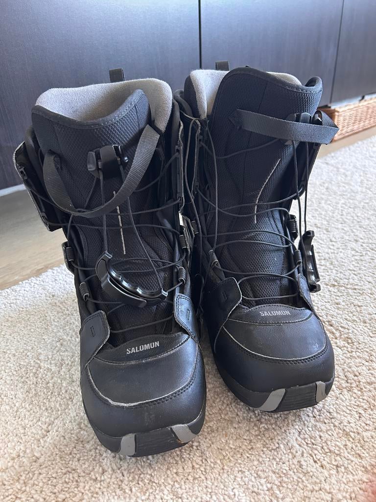 Salomon Snowboots - Zo goed als nieuw, Sport en Fitness, Skiën en Langlaufen, 100 tot 140 cm, Snowboots, Zo goed als nieuw, Salomon