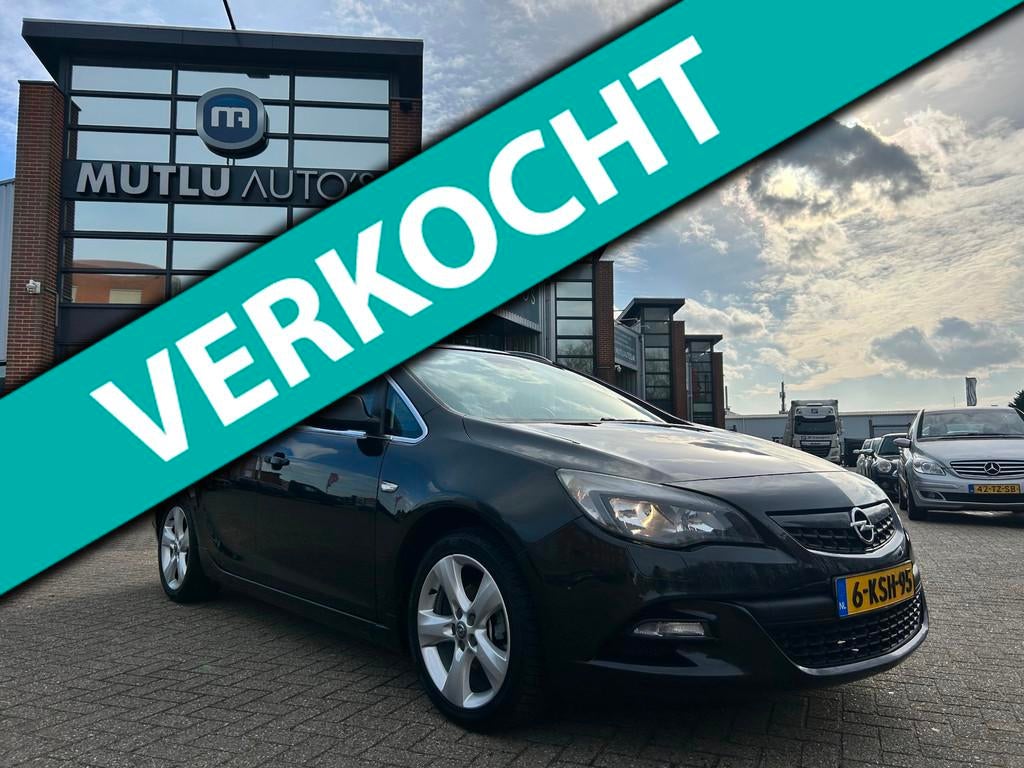 Opel Astra Sports Tourer 1.4 Turbo GT NAP PDC 140PK Airco, Voorwielaandrijving, Euro 5, Gebruikt, 4 cilinders