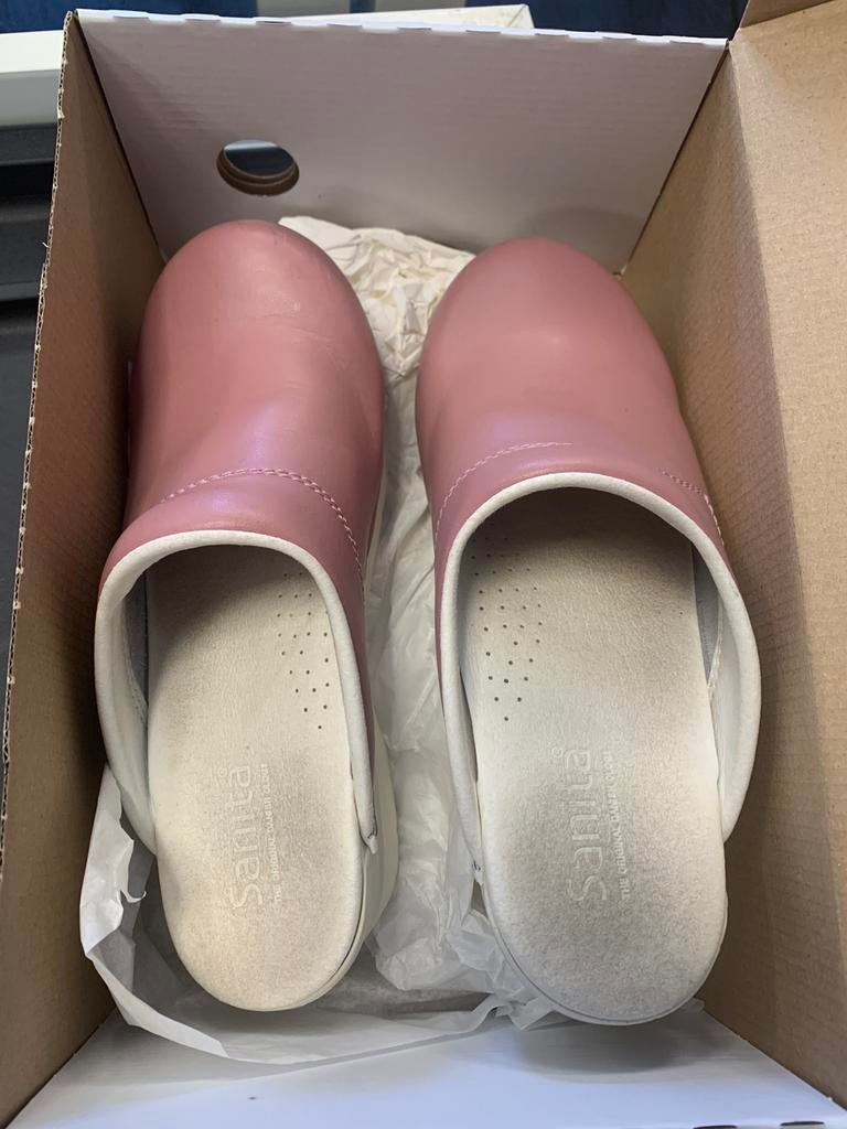 Sanita klompen roze maat 37, Kleding | Dames, Schoenen, Ophalen of Verzenden, Roze, Werkschoenen, Gedragen