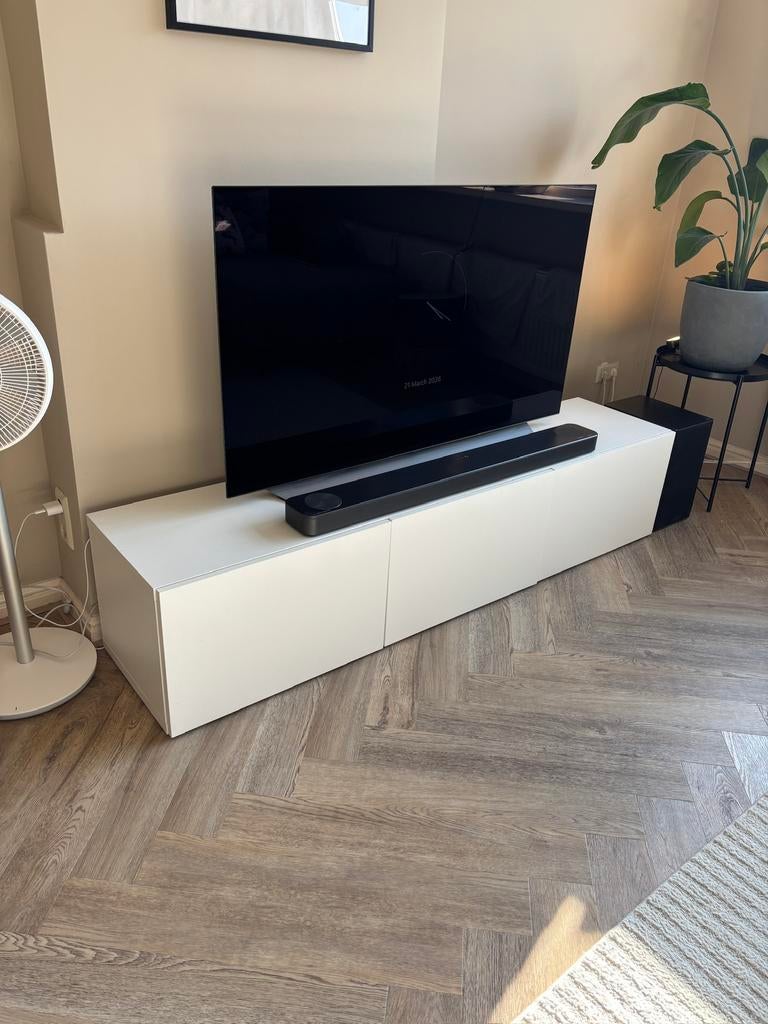 Besta TV Meubel / Besta TV Cabinet, Ophalen, Zo goed als nieuw, 25 tot 50 cm, Minder dan 100 cm
