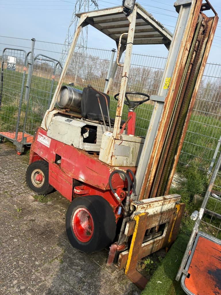 Linde heftruck gas, Ophalen of Verzenden, Gebruikt