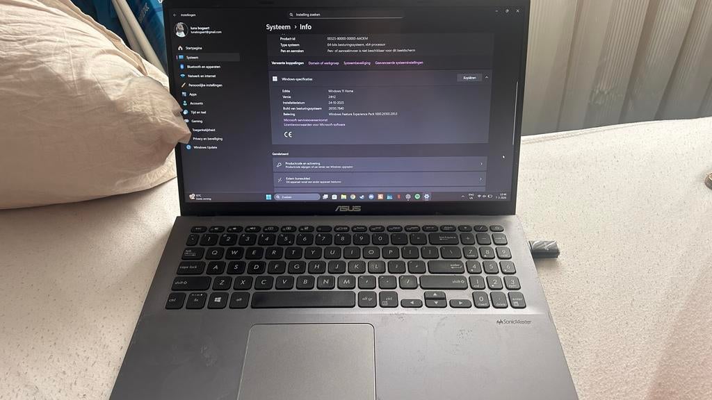 Asus Vivobook 15, Ophalen, 8 GB, Minder dan 2 Ghz, Zo goed als nieuw