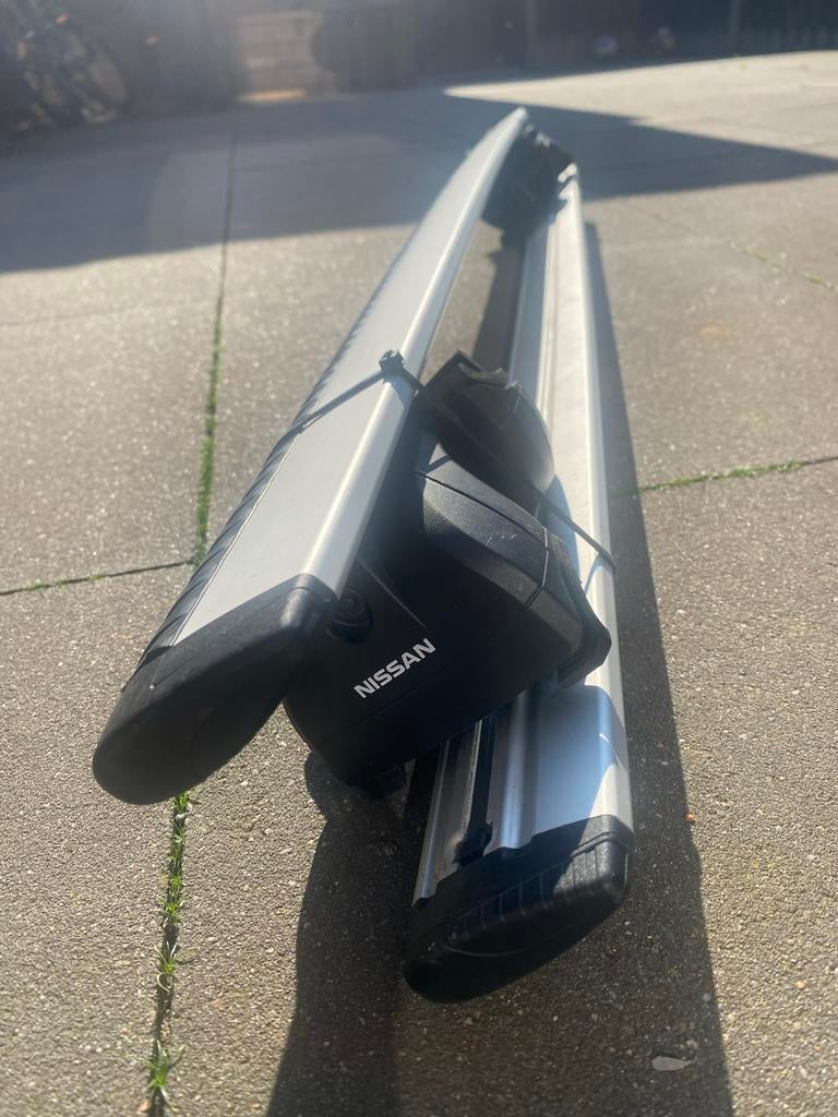 Nissan Qashqai J11 dakdragers - Origineel, Auto diversen, Dakdragers, Ophalen, Gebruikt