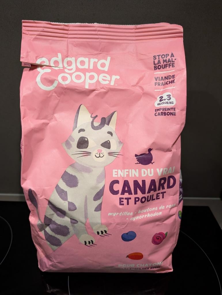 Edgar Cooper kitten droogvoer, Dieren en Toebehoren, Dierenvoeding, Ophalen, Kat