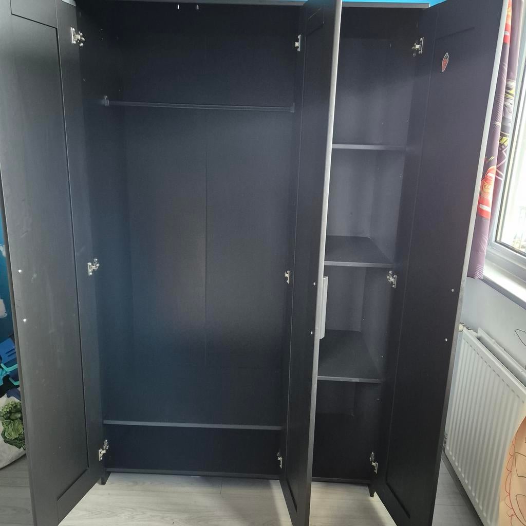 Ikea kast Brimnes zwart, Ophalen of Verzenden, Gebruikt