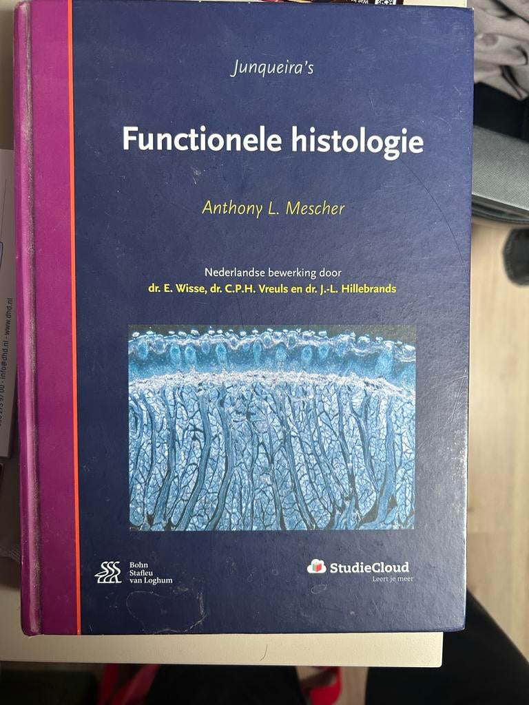 Junqueira's Functionele Histologie - Anthony L. Mescher, Verzenden, Beta, Gelezen, WO