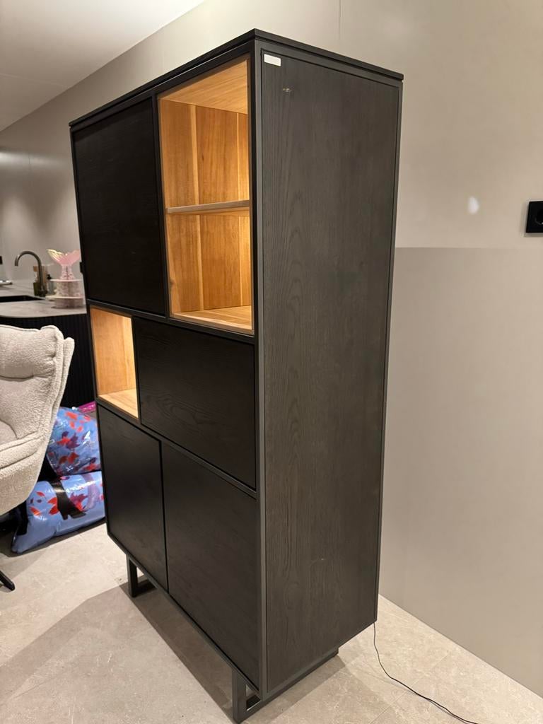 Xooon vitrine kast  afmeting 172x100x42, Ophalen, Zo goed als nieuw