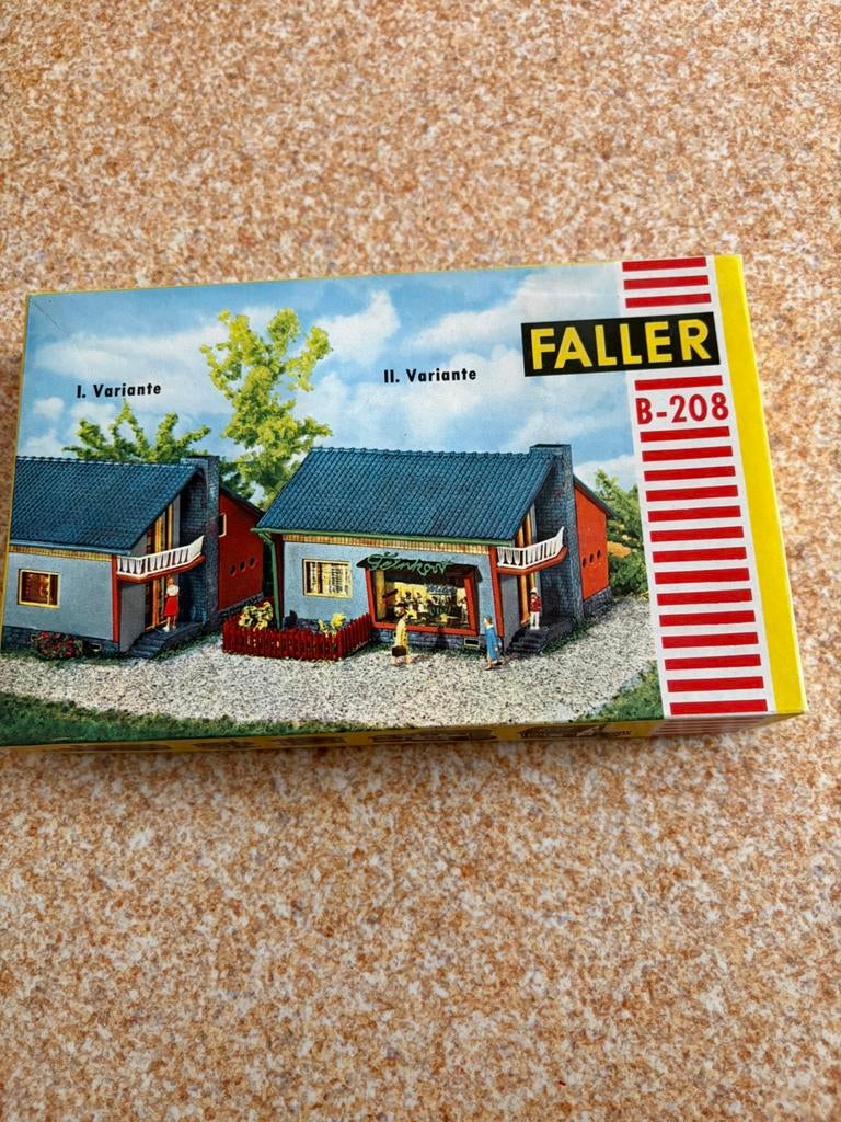 Faller B-208, Overige merken, Gelijkstroom of Wisselstroom, Brug, Tunnel of Gebouw, Nieuw