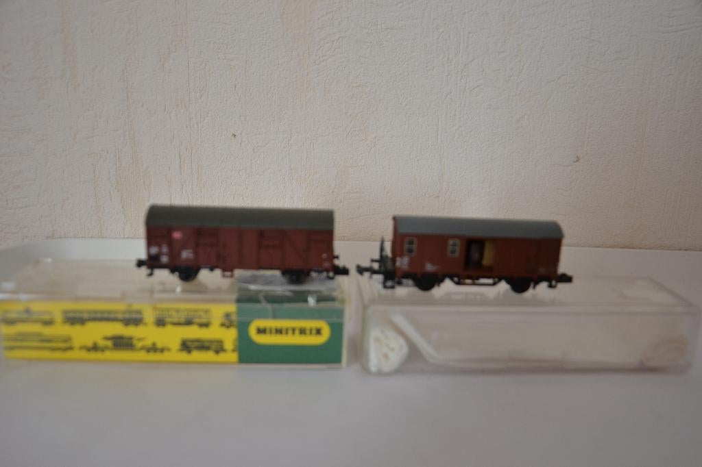 Minitrix, Gelijkstroom, Trix, Wagon, Ophalen of Verzenden