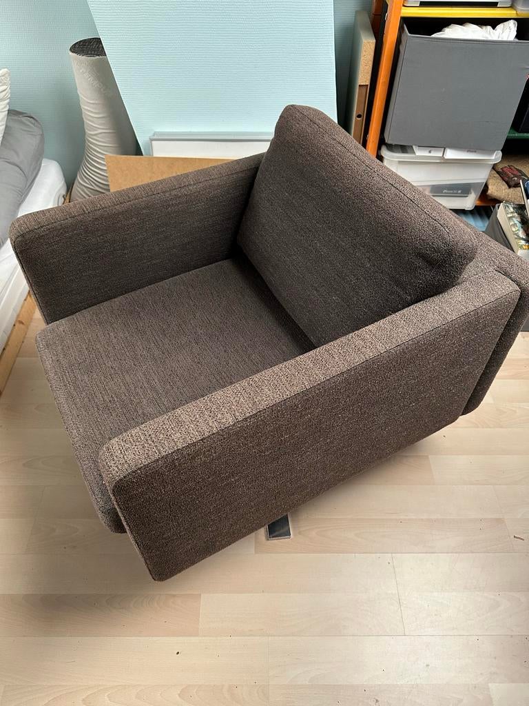 Designfauteuil Cor draaibaar, Huis en Inrichting, Ophalen, Gebruikt, Stof, 75 tot 100 cm