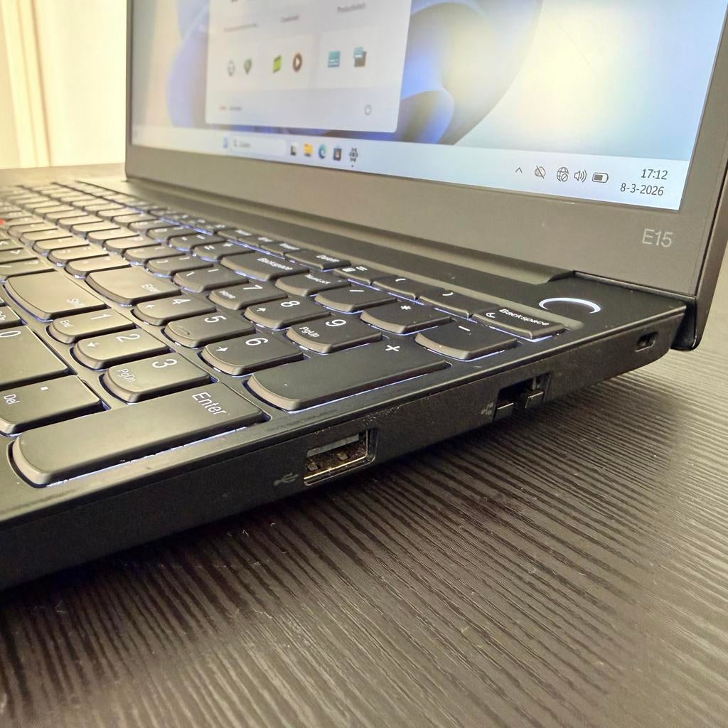 Lenovo Thinkpad E15 - i5 Generatie 11 - 15 inch, Computers en Software, Windows Laptops, 2 tot 3 Ghz, Gaming, SSD, Info@lenovo.nl