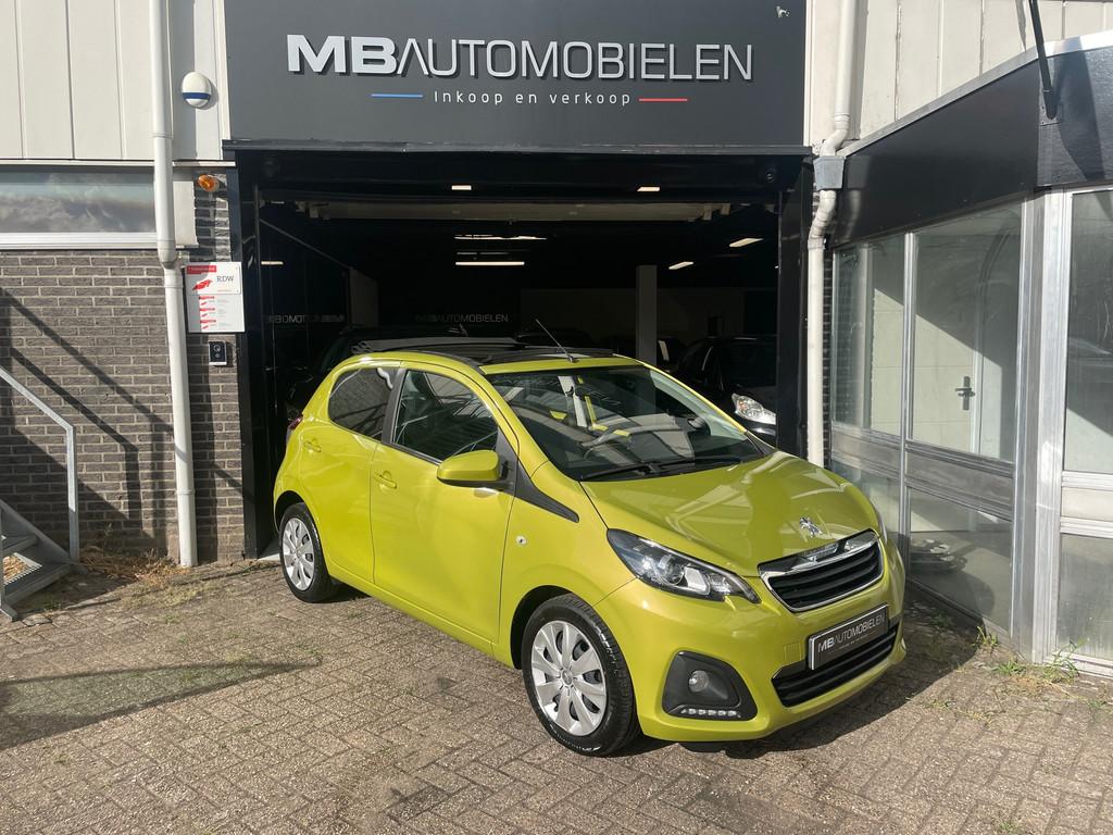 Peugeot 108 1.0 e-VTi Active TOP!Cabrio/Nap/airco/Nap/5 Deur, Auto's, Voorwielaandrijving, Gebruikt, Euro 6, Start-stop-systeem