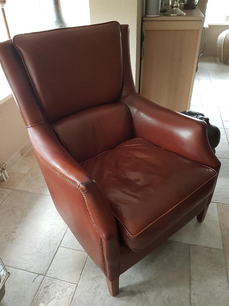 fauteuil, Huis en Inrichting, Fauteuils, Ophalen, Gebruikt, Klassiek, 75 tot 100 cm
