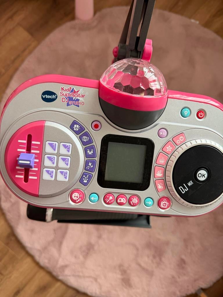 Vtech Kidi SuperStar DJ Studio met microfoon, Ophalen, Gebruikt, 6 jaar of ouder