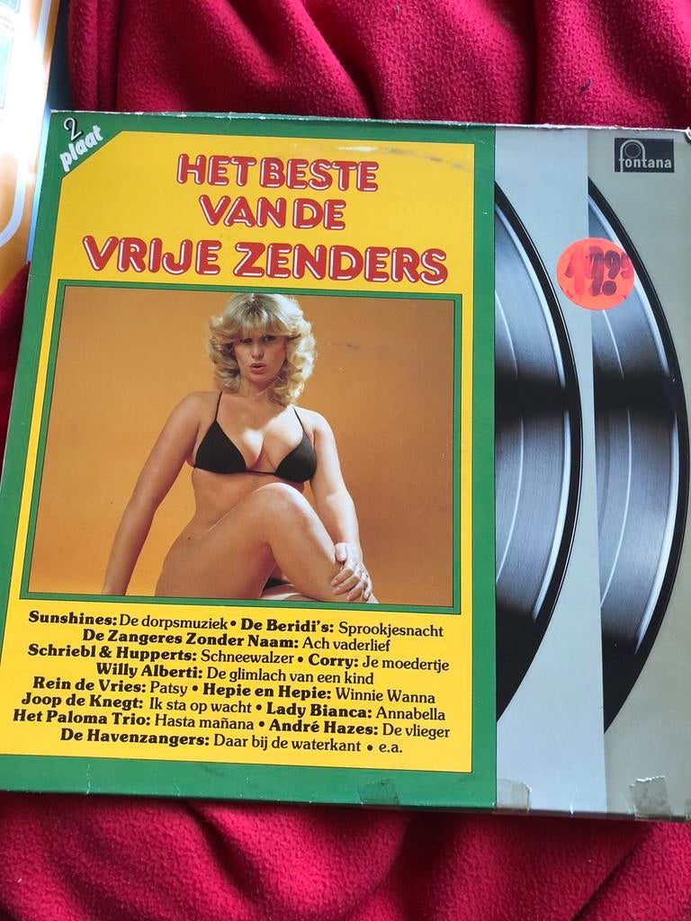 Het beste van de vrije zenders dubbel LP, Ophalen of Verzenden, Zo goed als nieuw, 12 inch, Levenslied of Smartlap