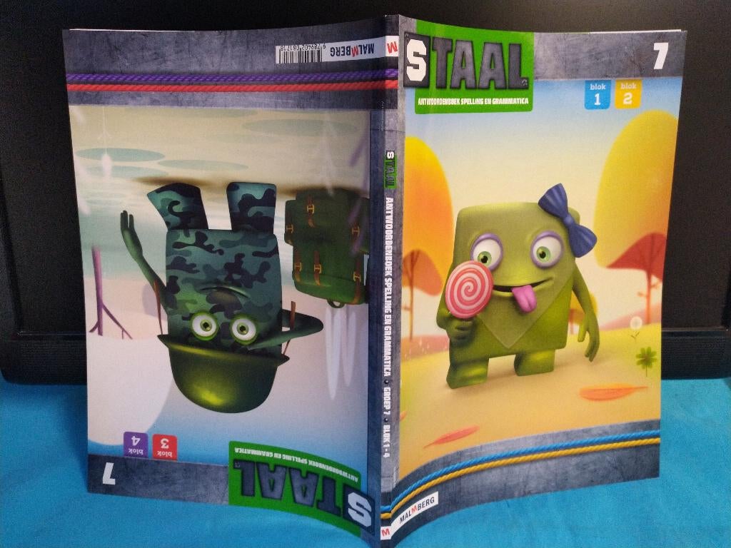 Staal 2 Spelling - Groep 7 - Antwoordenboek Blok 1 t /m 4., Ophalen of Verzenden, Nieuw, Overige niveaus, Nederlands