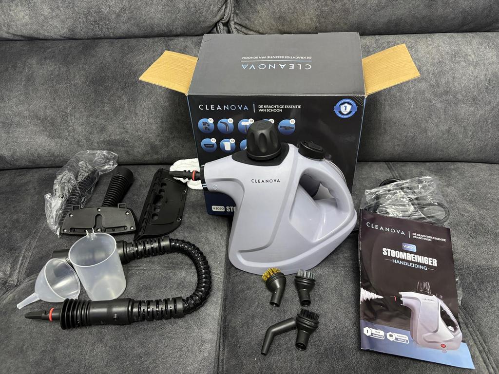 CLEANOVA Stoomreiniger  krachtige, chemievrije stoomreiniger, Ophalen of Verzenden, Nieuw