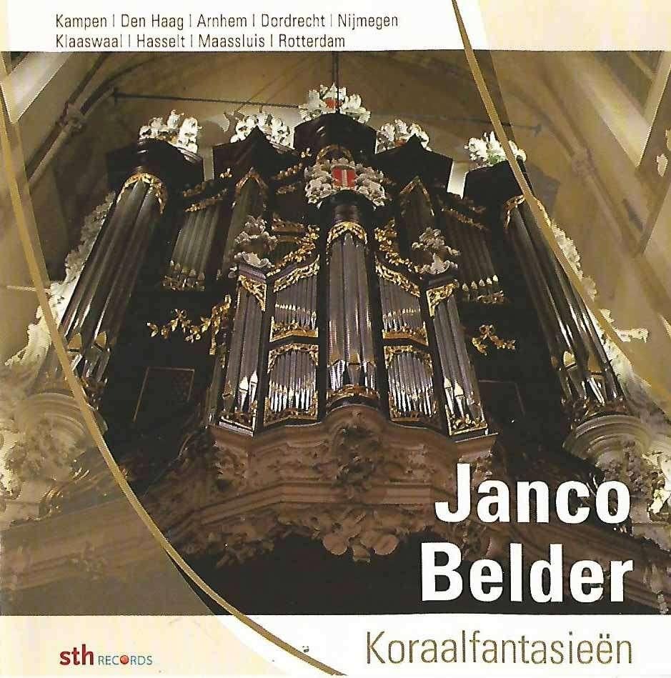 OrgelCD: Janco Belder - Koraalfantasieën, Ophalen of Verzenden, Zo goed als nieuw, Koren of Klassiek