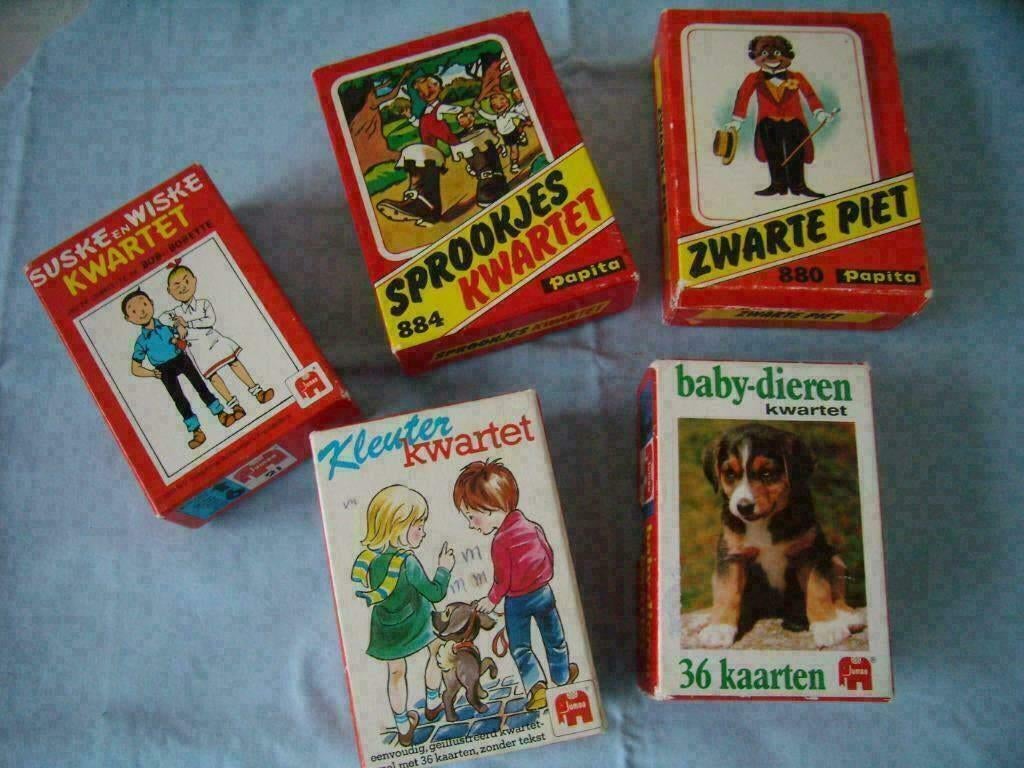 Diverse kwartetspellen, Verzamelen, Speelkaarten, Jokers en Kwartetten, Ophalen of Verzenden, Speelkaart(en)