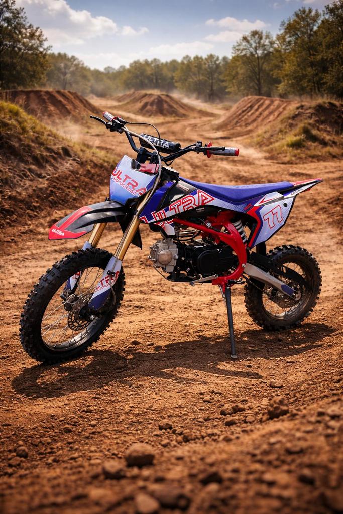 Nieuwe 125cc pitbike - crossmotor €675,00, Ophalen, Zo goed als nieuw