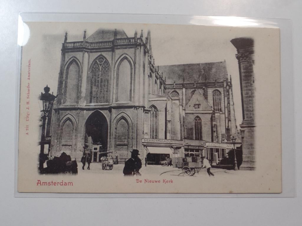 Amsterdam 460 uit Schaefer, Verzenden, Voor 1920, Gelopen, Noord-Holland