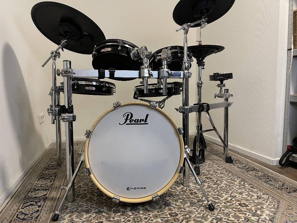 Pearl e/MERGE High-End Digitaal Drumstel, Muziek en Instrumenten, Ophalen, Gebruikt, Pearl, Elektronisch