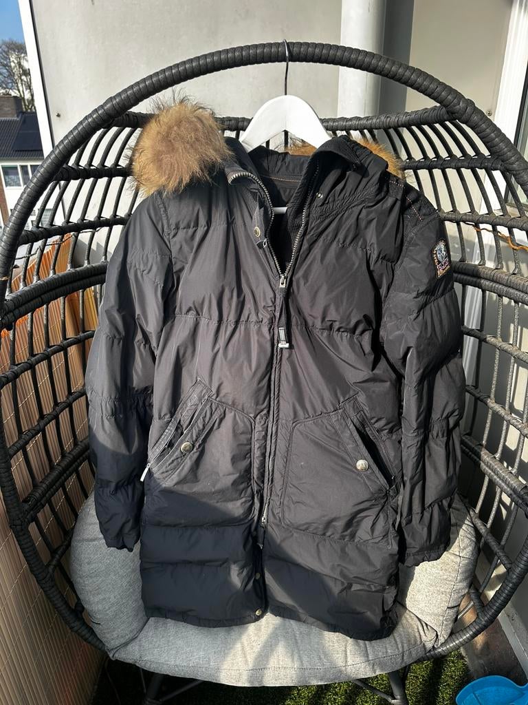 Parajumpers zwart maat M, Kleding | Dames, Jassen | Winter, Ophalen of Verzenden, Zo goed als nieuw, Maat 38/40 (M), Zwart