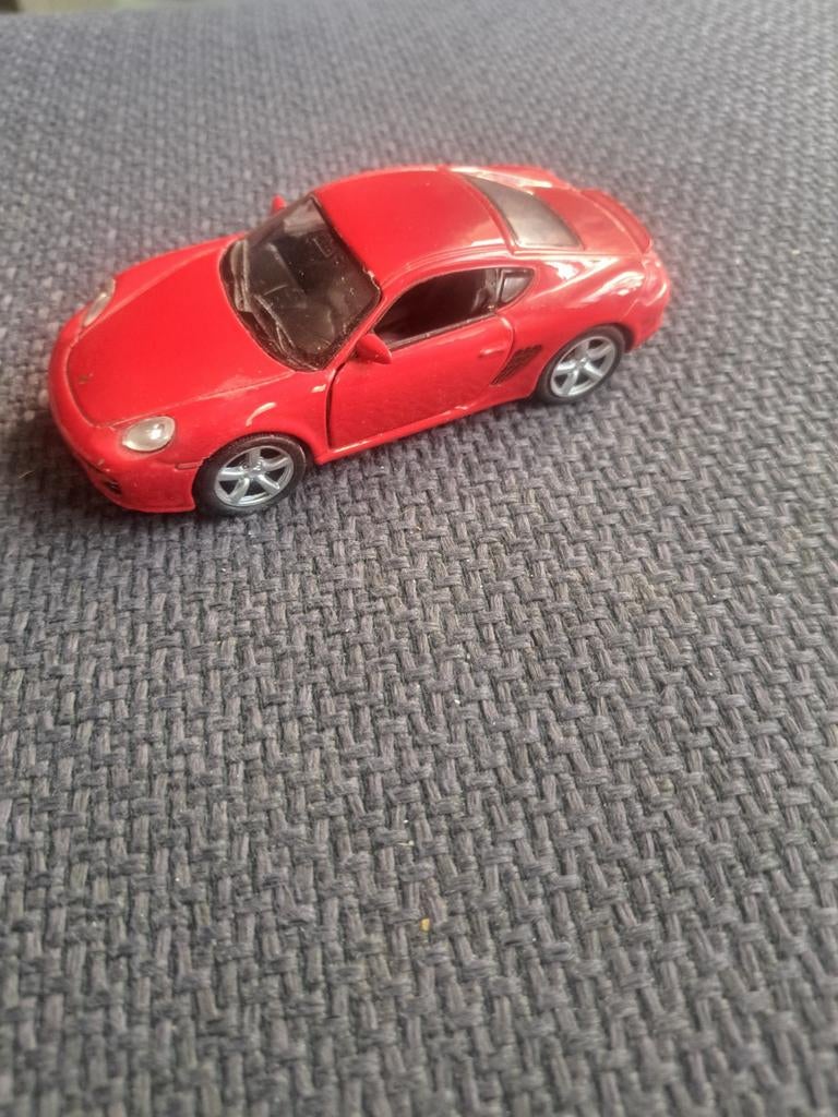 Welly model porsche cayman s, Gebruikt, Auto, Ophalen of Verzenden, N.b