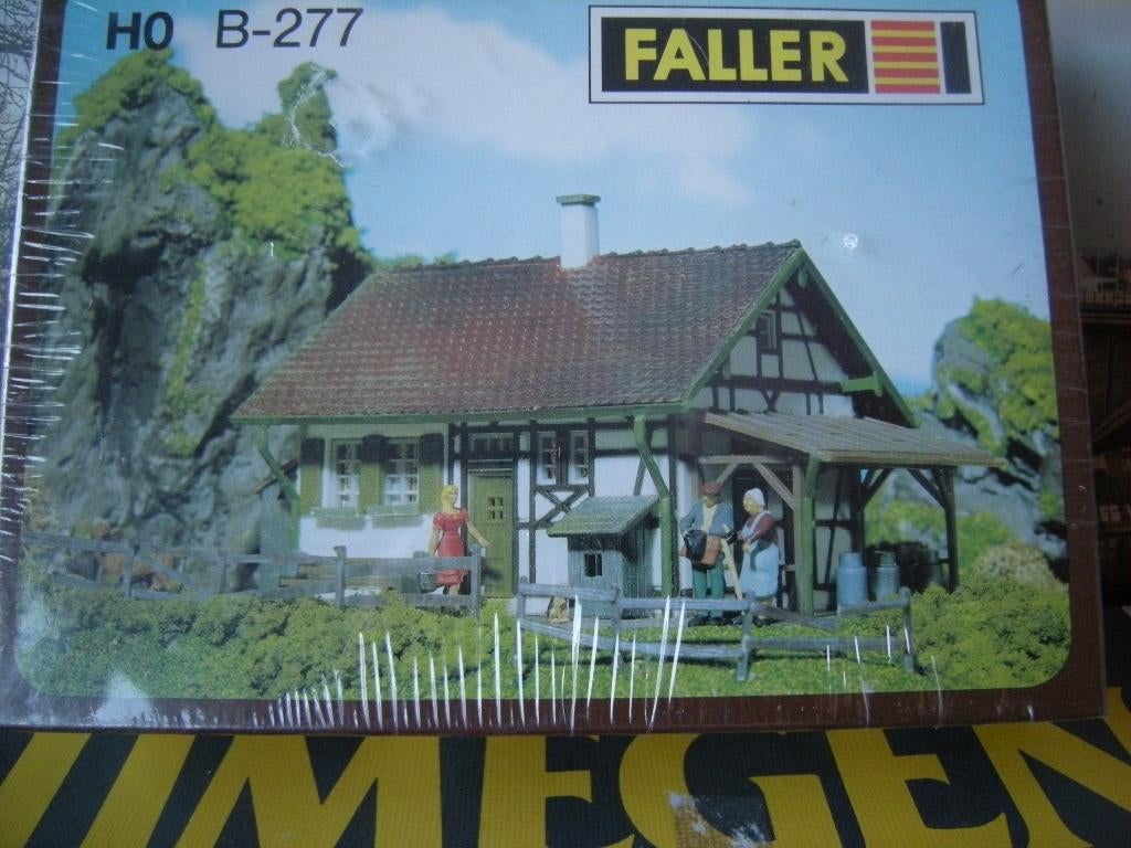 ho -b-277  FALLER huisje nog helemaal nieuw, Hobby en Vrije tijd, Wisselstroom, Brug, Tunnel of Gebouw, Nieuw, Ophalen