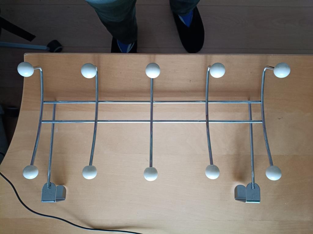 Kapstok voor aan de muur of kast, Huis en Inrichting, Woonaccessoires | Kapstokken, Ophalen, Zo goed als nieuw, Metaal, Wandkapstok