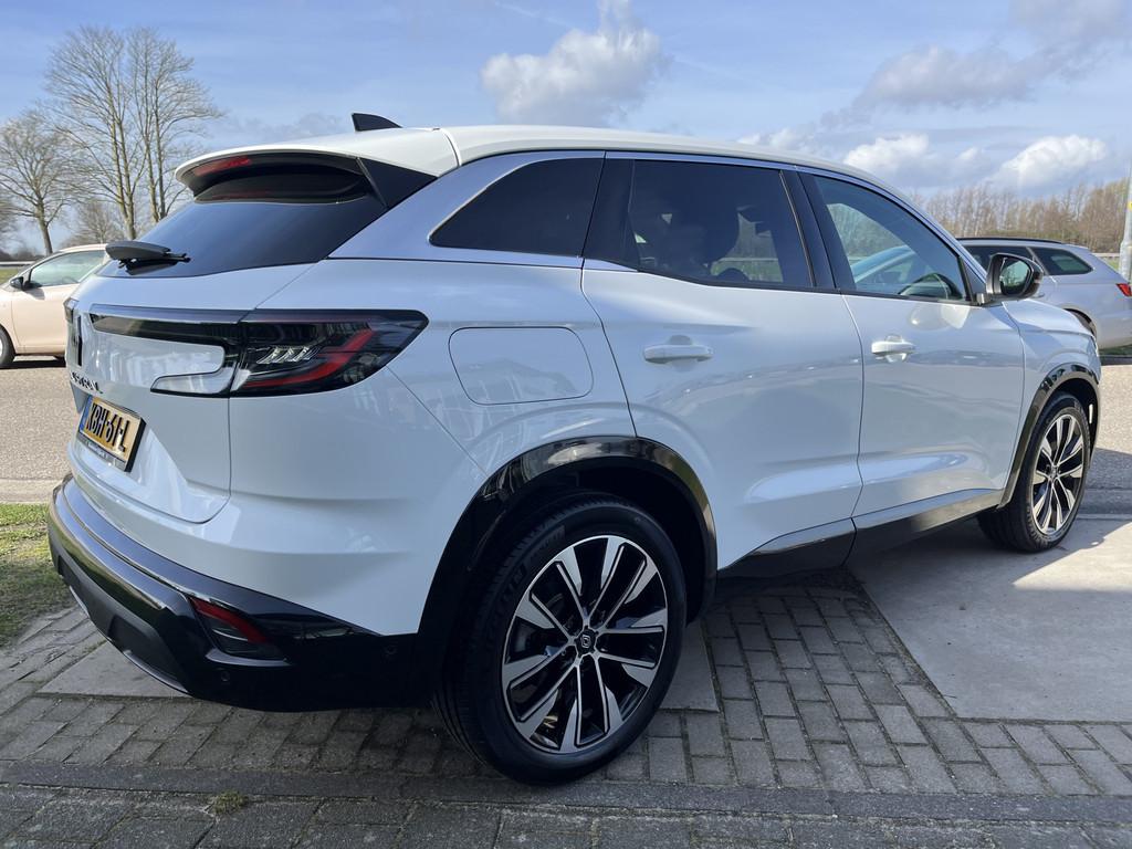 Renault Austral 1.3 mild hybrid 160PK Techno / Camera / Appl, 12 maanden, 4 cilinders, Leder en Stof, Wit