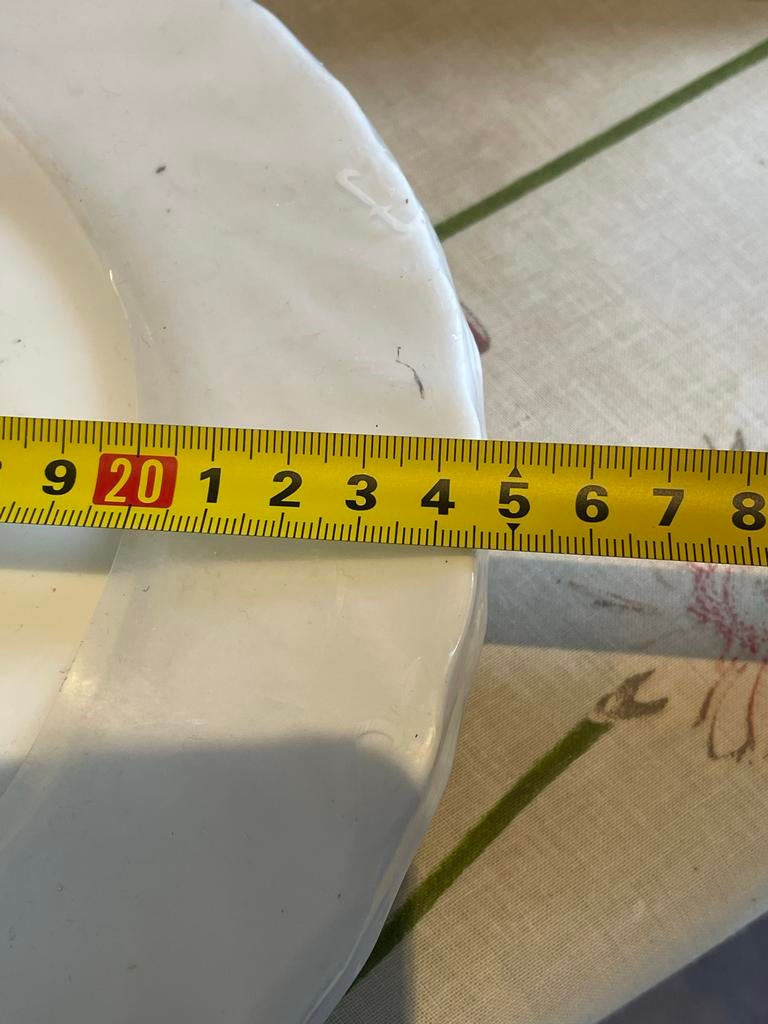 6 Witte Arcopal Borden - nieuw in verpakking, Huis en Inrichting, Nieuw, Ophalen of Verzenden, Glas, Bord(en)