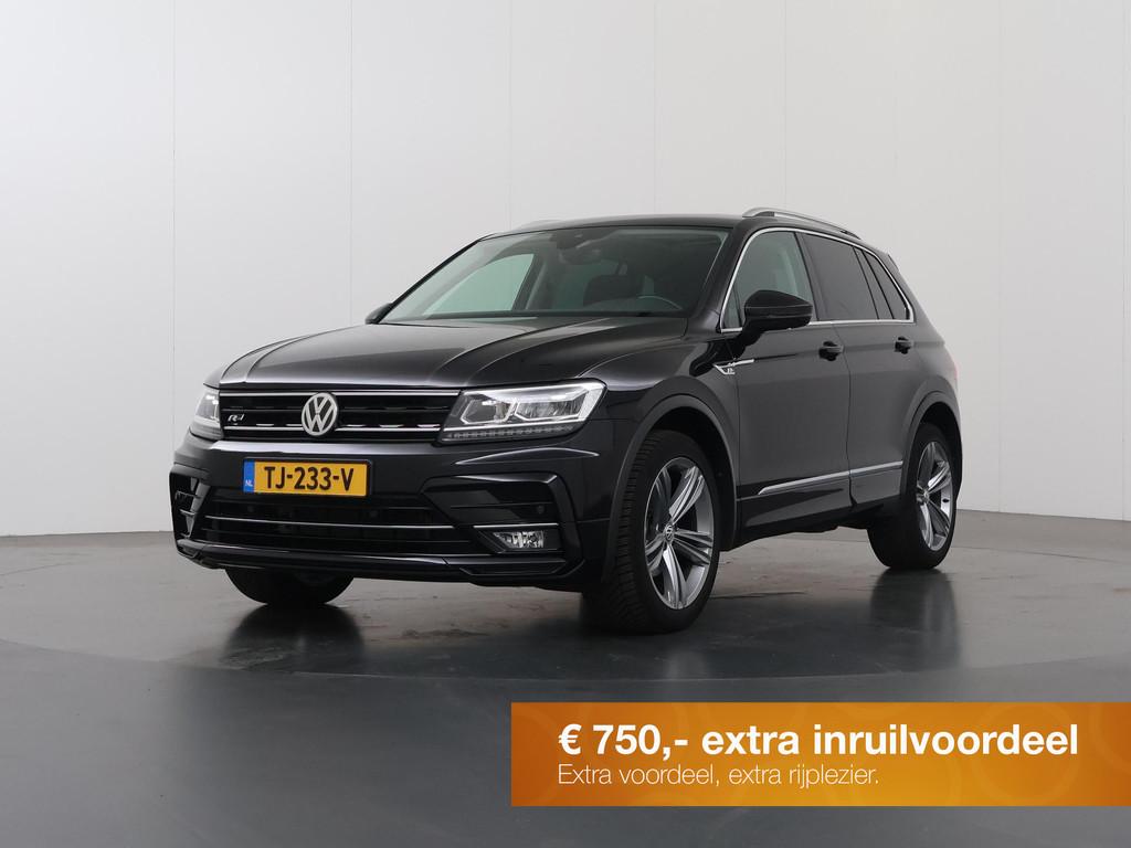 Volkswagen Tiguan 1.4 TSI 4Motion Highline R | R-Line | Pano, Auto's, Gebruikt, 4 cilinders, Zwart, Vierwielaandrijving