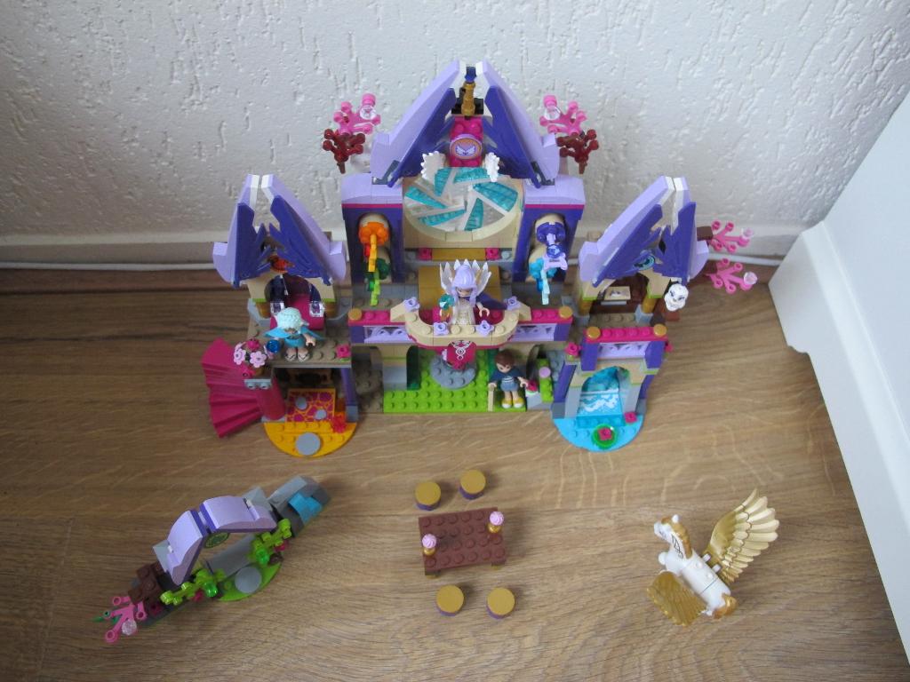 Lego Elves 41078 Skyra’s Mysterieuze kasteel + 241601 draak, Overige thema's, Lego, Ophalen of Verzenden, Zo goed als nieuw