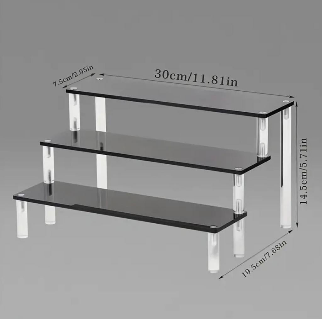 Display standaard - make up organizer - zwart, Sieraden, Tassen en Uiterlijk, Uiterlijk | Cosmetica en Make-up, Gehele gezicht