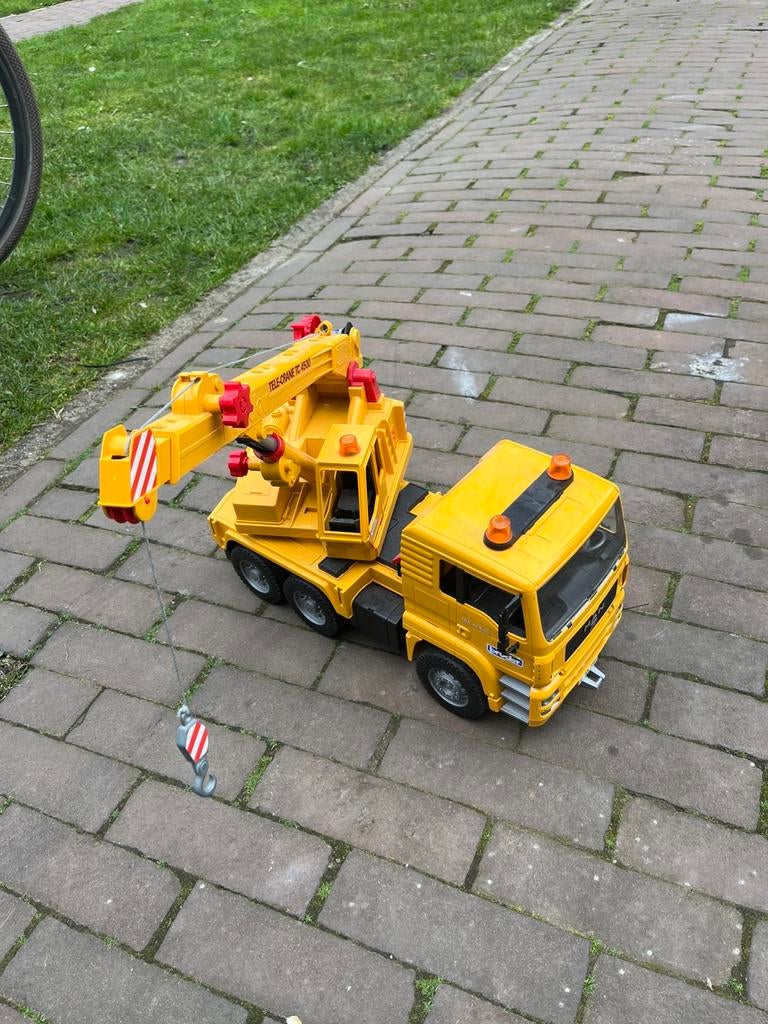 Speelgoed kraan, Kinderen en Baby's, Speelgoed | Speelgoedvoertuigen, Ophalen, Zo goed als nieuw