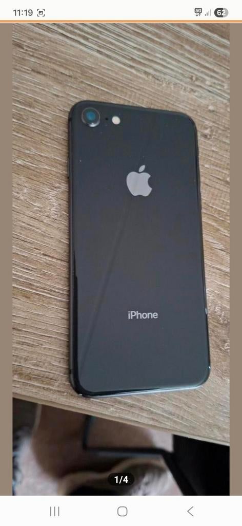 iPhone 8 Zwart, Ophalen of Verzenden