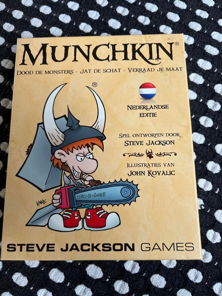 Munchkin Nederlands, Drie of vier spelers, Ophalen of Verzenden, Gebruikt