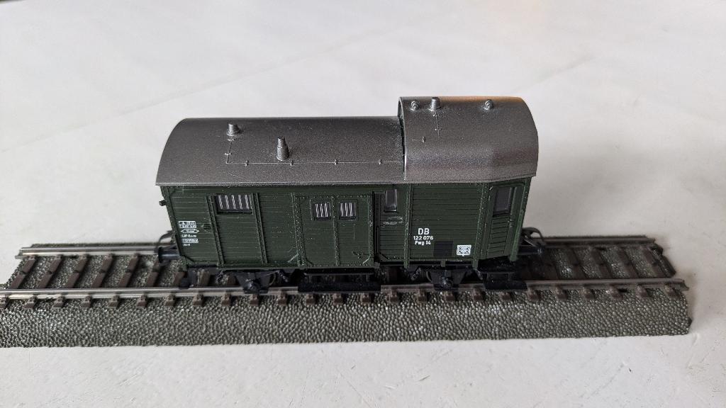 marklin 29625 Pwg 14 Begeleidingswagen 122 076, Wisselstroom, Gebruikt, Wagon, Ophalen of Verzenden