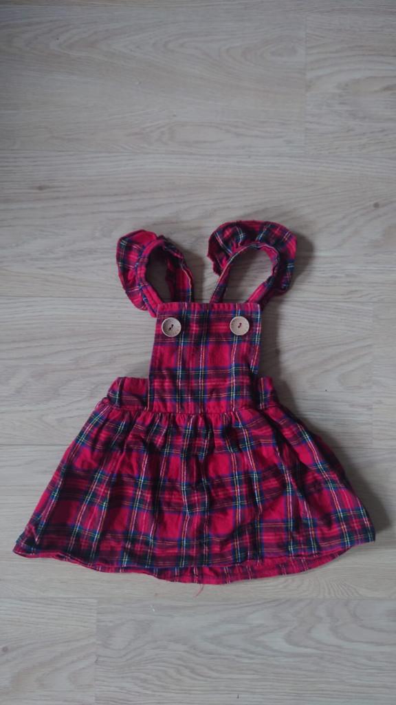 mooie jurk van katoen maat 92, Ophalen of Verzenden, Zo goed als nieuw, Meisje, Jurk of Rok