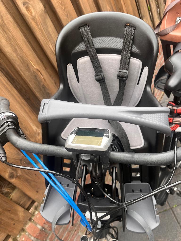 Fiets stoeltje, Fietsen en Brommers, Fietsaccessoires | Fietsstoeltjes, Ophalen, Gebruikt, Voorzitje, Polisport