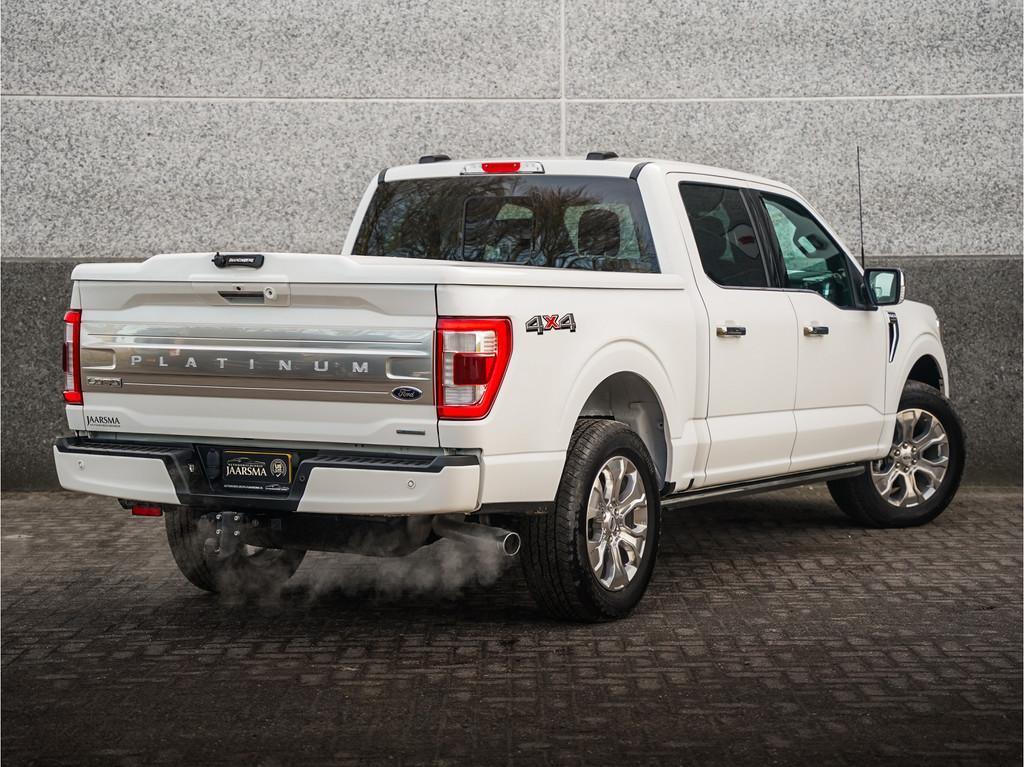 Ford F150 Platinum CrewCab 3.5L EcoBoost |Cover op laadbak |, Auto's, Automaat, 2376 kg, 405 pk, F-150