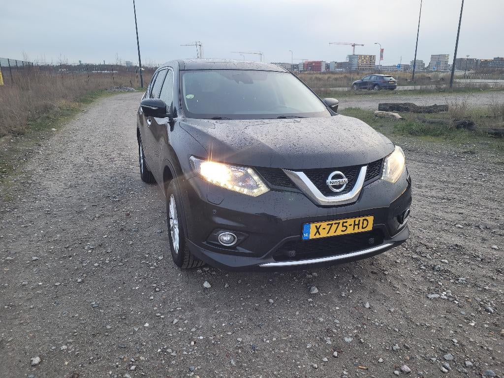 Nissan X-Trail 1.6 dCi 130pk ALL Mode 7pl. 2016 Zwart, Auto's, Stof, 4 cilinders, 2000 kg, 7 stoelen