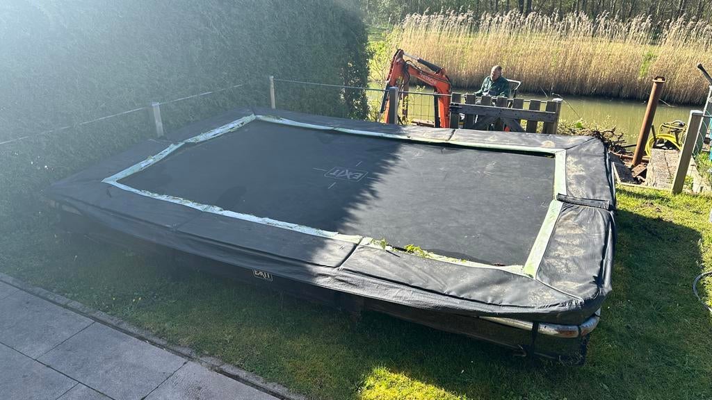 Gratis: Exit trampoline rechthoekig, Ophalen, Gebruikt