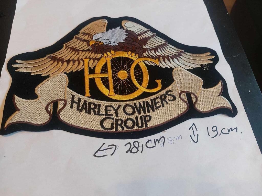 harley davidson emblemen, Motoren, Dames, Jas | leer, Harley Davidson, Ophalen of Verzenden