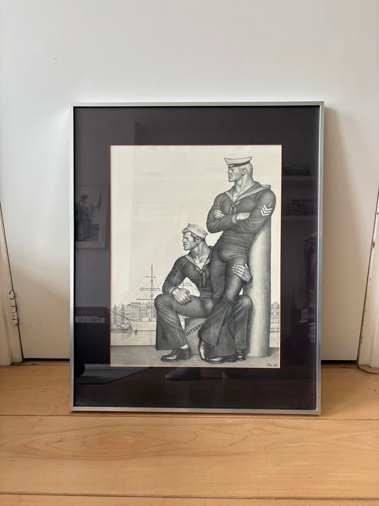 Tekening Tom of Finland - Sailors, Ophalen