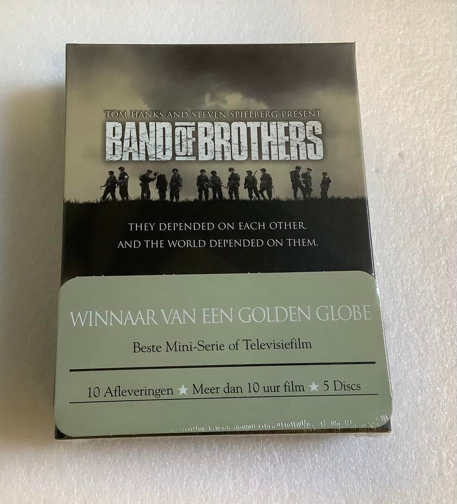 Band of Brothers DVD Boxset - Nieuw in verpakking, Cd's en Dvd's, Dvd's | Tv en Series, Nieuw in verpakking, Actie en Avontuur