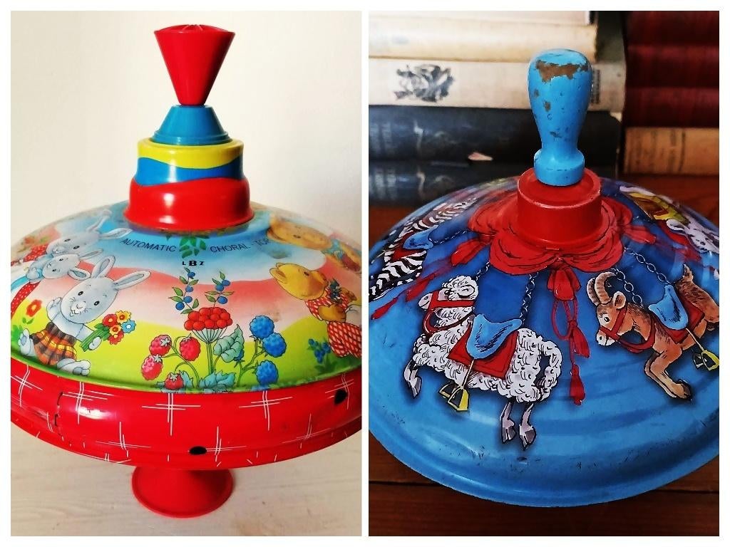 Vintage retro bromtol blik patnr US beer en Duits Circus, Ophalen of Verzenden