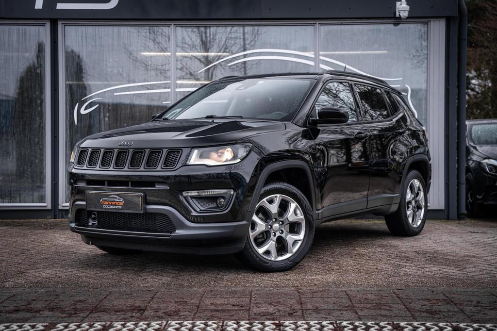 Jeep Compass 1.4 MultiAir Limited 4x4|Trekh|Carplay|Stoel/St, Auto's, Automaat, 450 kg, Gebruikt, 4 cilinders