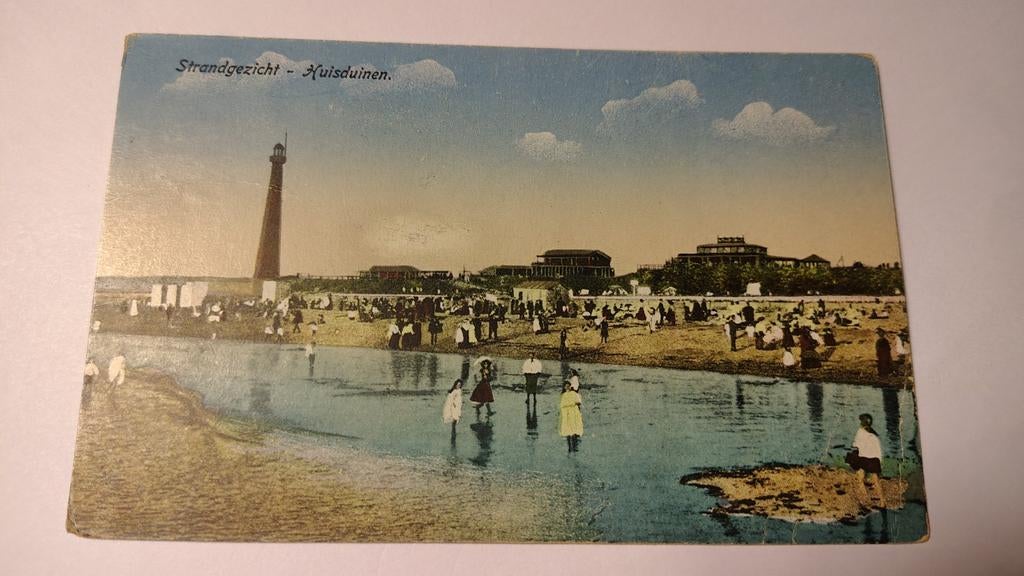Huisduinen Strandgezicht, Verzamelen, Ophalen of Verzenden
